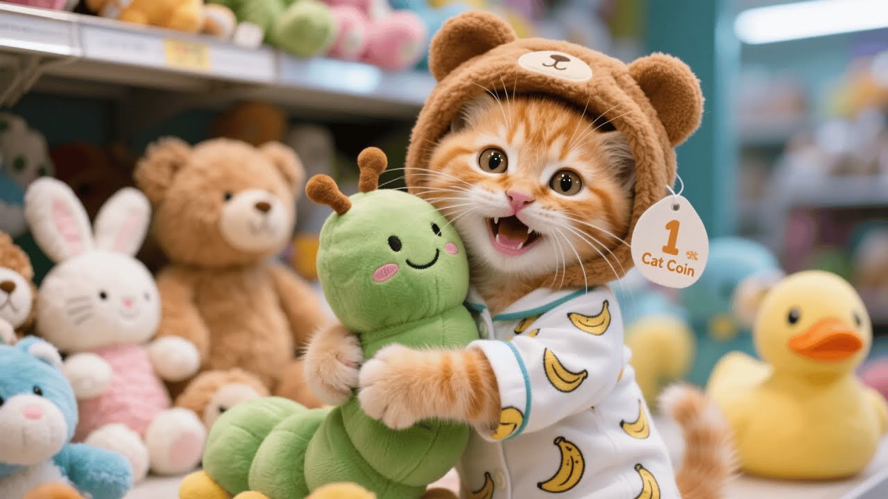 母爱暴击！中奖3猫币还带娃逛超市🥰