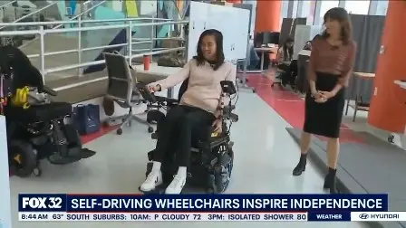 智能轮椅让残疾人出行更方便