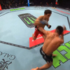 维拉赢下自己的UFC首秀，他在第一回合终结朱康杰【直播实时片段