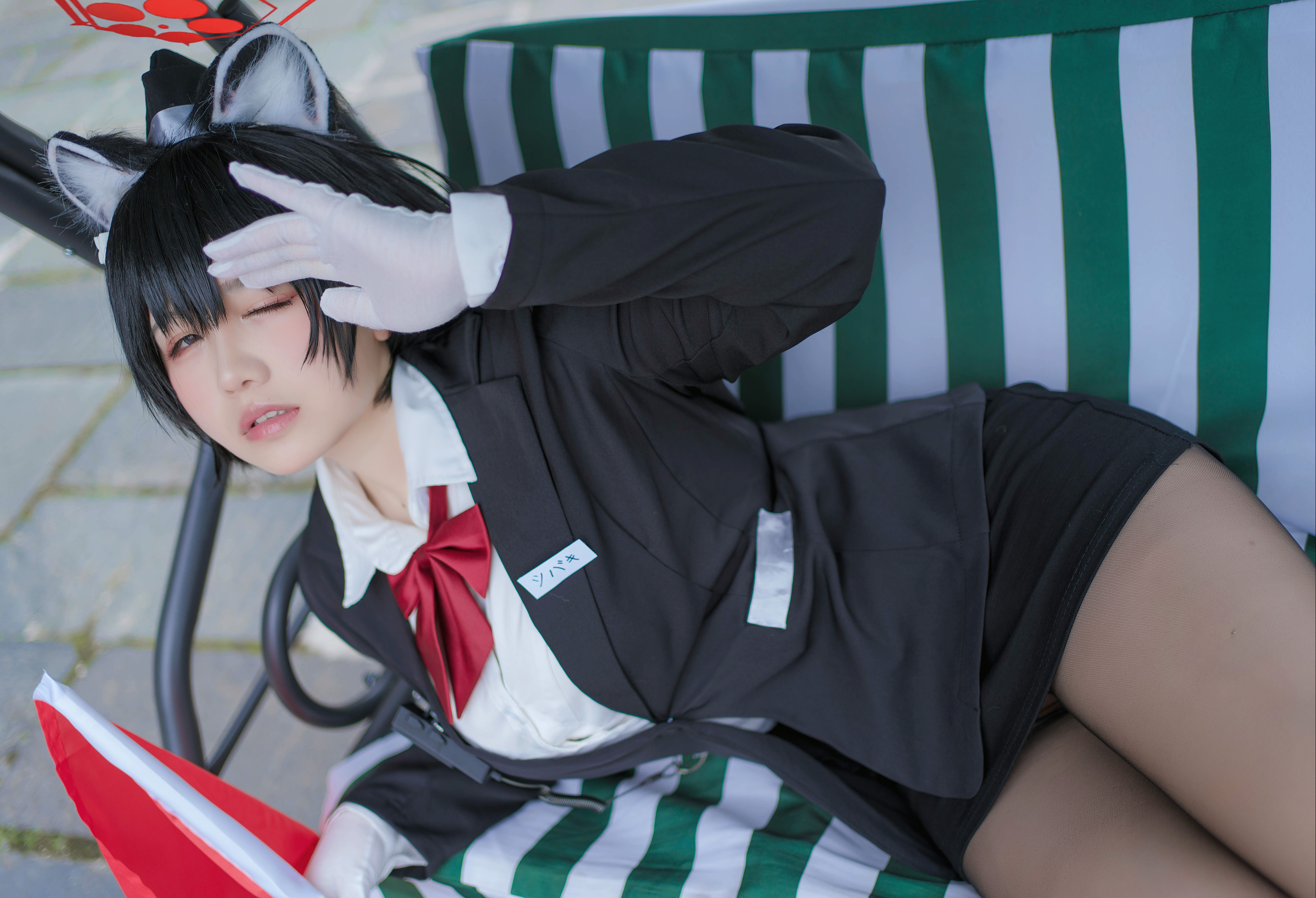 Ordinary cos self-hitching record, Azure file guide Tsubaki