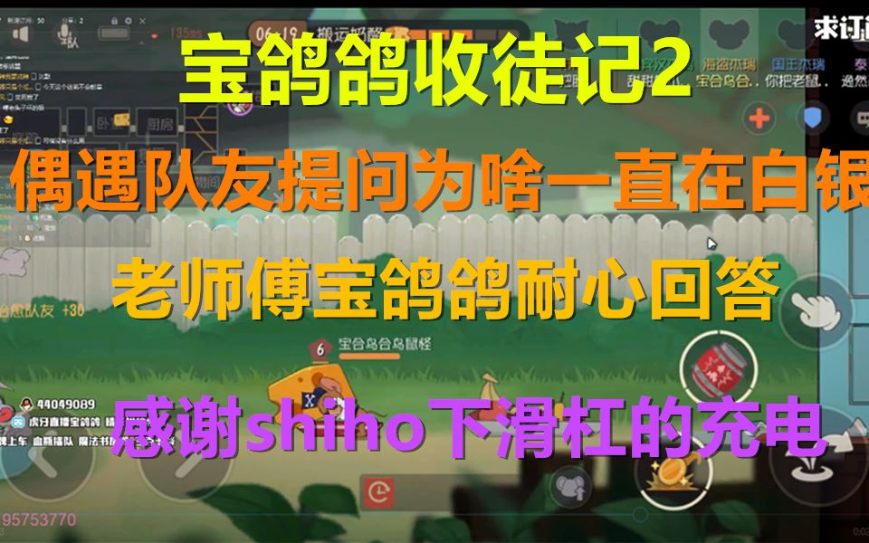 猫和老鼠手游老师傅宝鸽鸽再收一个徒弟徒儿不惑提出疑问为何一直在