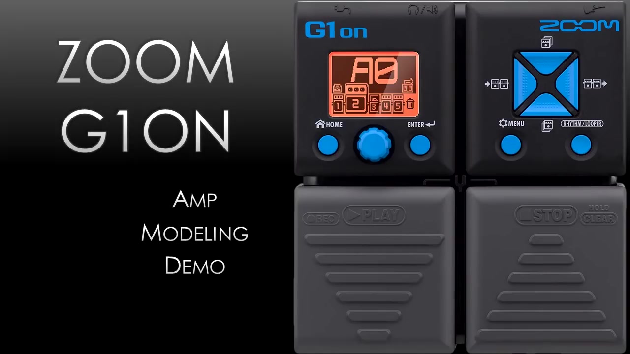 Zoom G1on Amp Demo