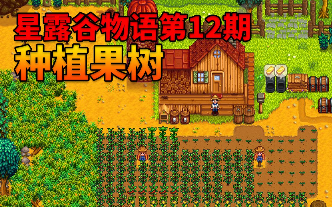 星露谷物语第12期种植果树