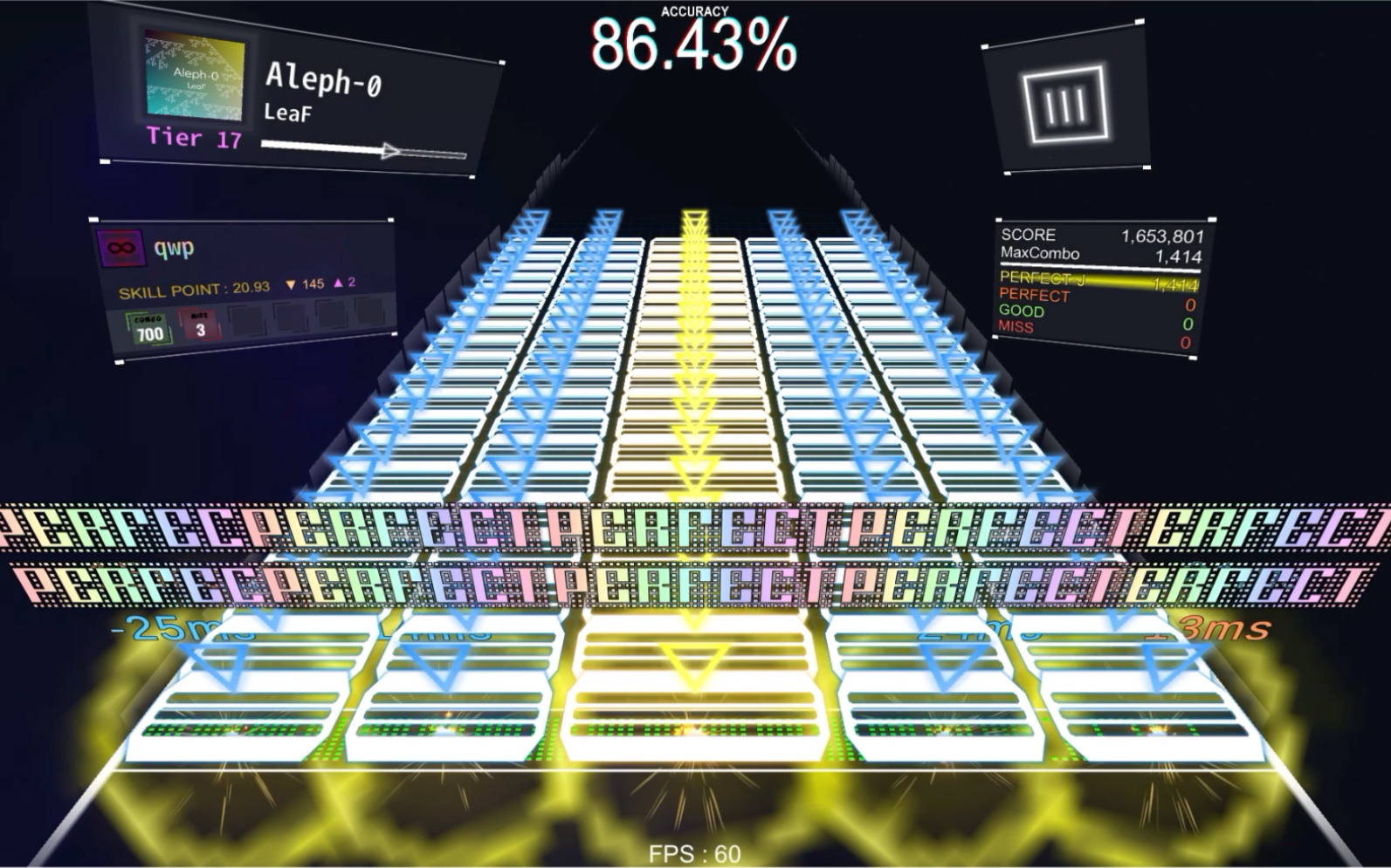 「DanceRail3 」Aleph-0 tier17 Autoplay自动演示