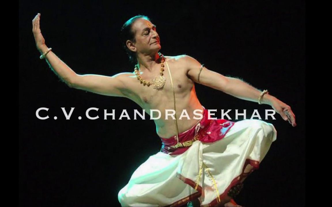 78岁的印度古典舞大师C. V. Chandrasekhar表演婆罗多舞曲目 - Bharatanatyam