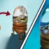 【场景技巧】创意场景 如何制作一个火山和海盗船在鸡蛋壳内的场景