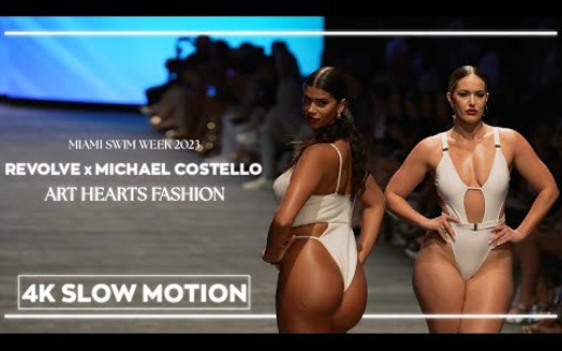 Revolve x Michael Costello | Miami Swim Week 2023 | Art Heart Fashion | 4K Full Showcase