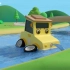汽车掉河里了，儿童动画 益智 早教 育儿 玩具 启蒙 卡通 汽车玩具 动画片