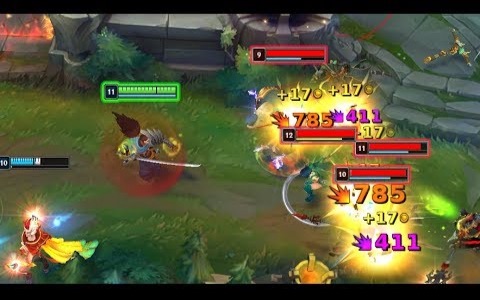 ad暴击流暴力五杀时刻 英雄联盟lol