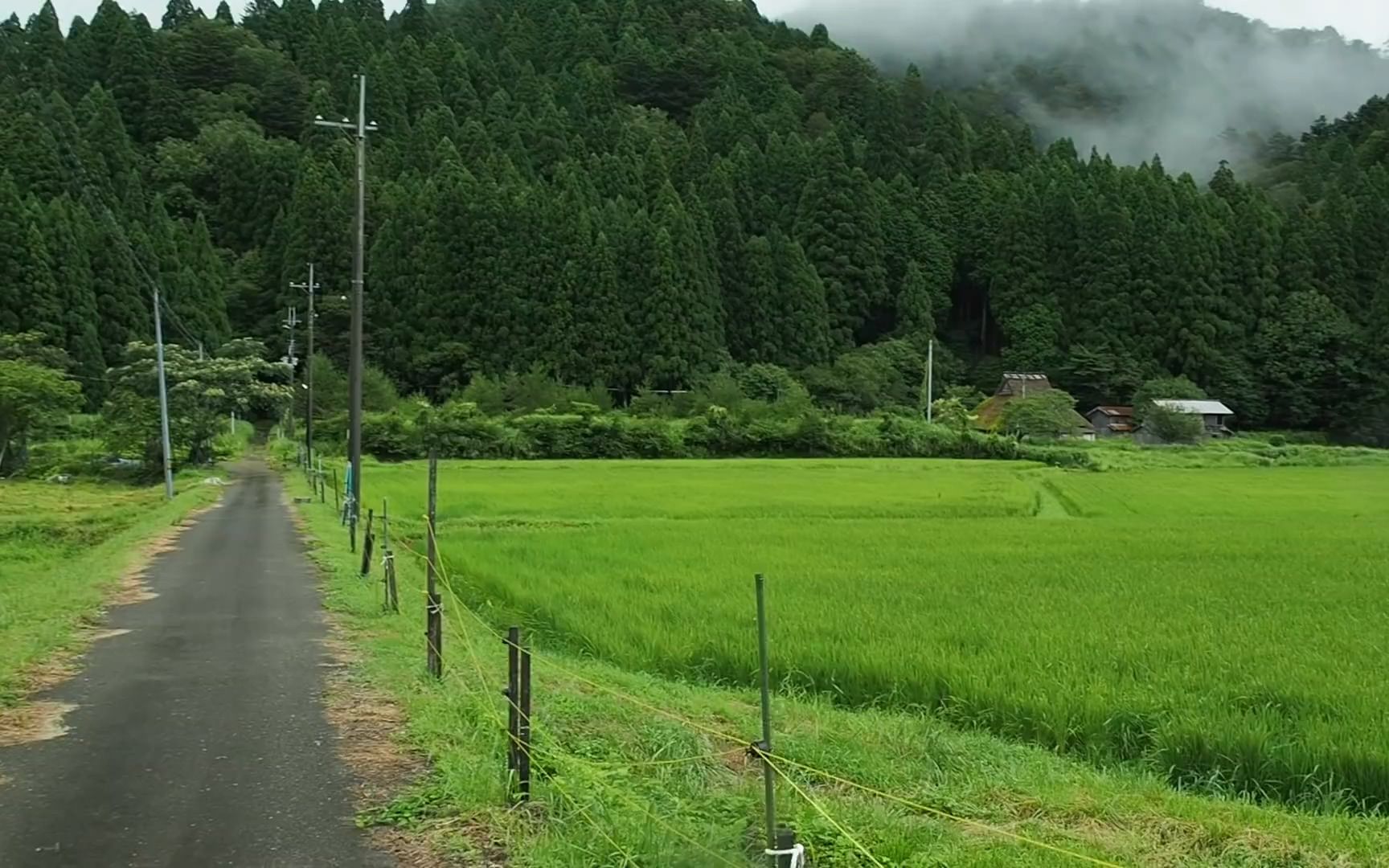 日本乡村 - 山岳和溪流之地，滋贺县小入谷村落