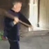 古稀老拳师演练温州地区流传的棍术