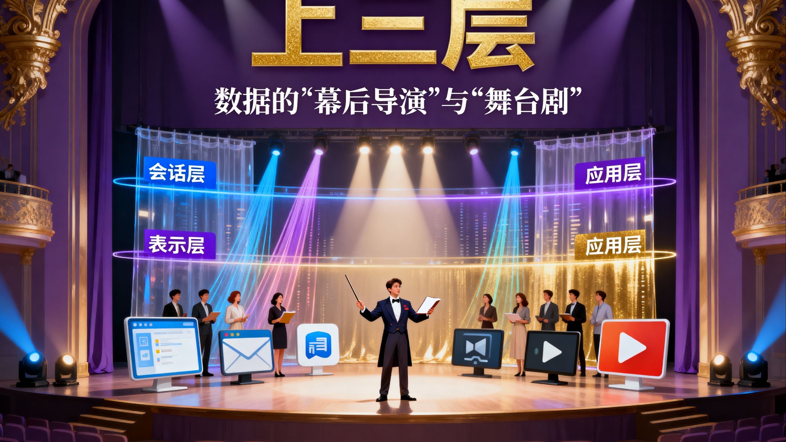 OSI七层模型探秘第五弹：会话层、表示层、应用层——数据的“幕后导演”与“舞台剧”