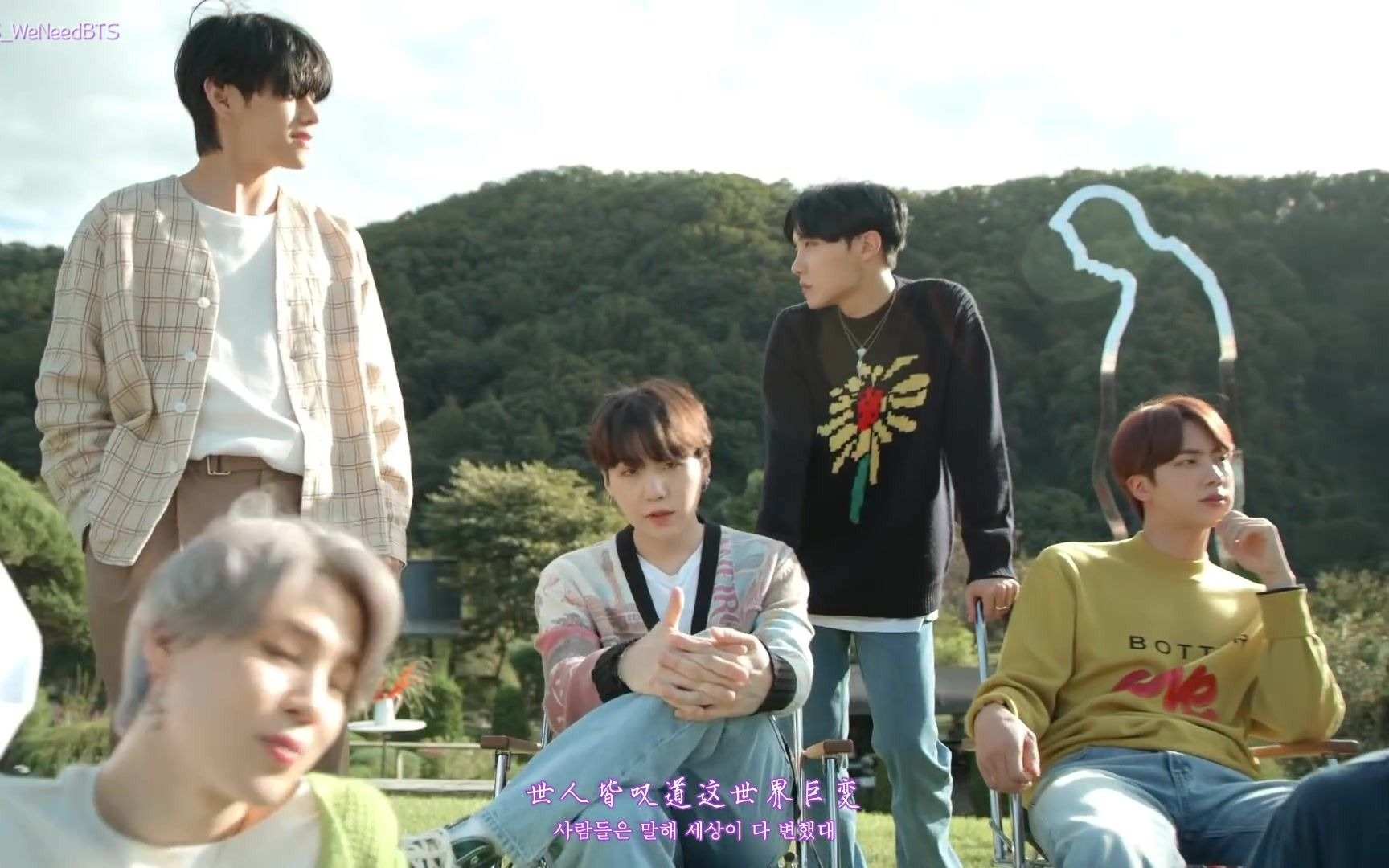 【WNS中字】201125 BTS (防弹少年团)‘Life Goes On’ Official MV ：in the forest