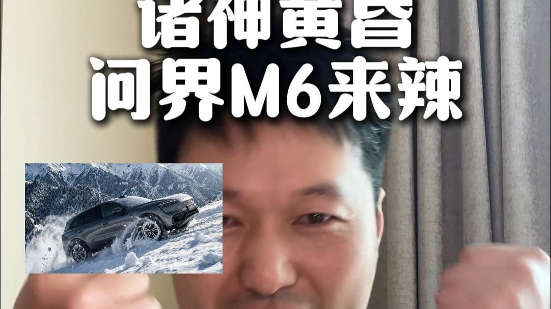 问界M6：不装了，我是30万王者，我摊牌了！友商：....