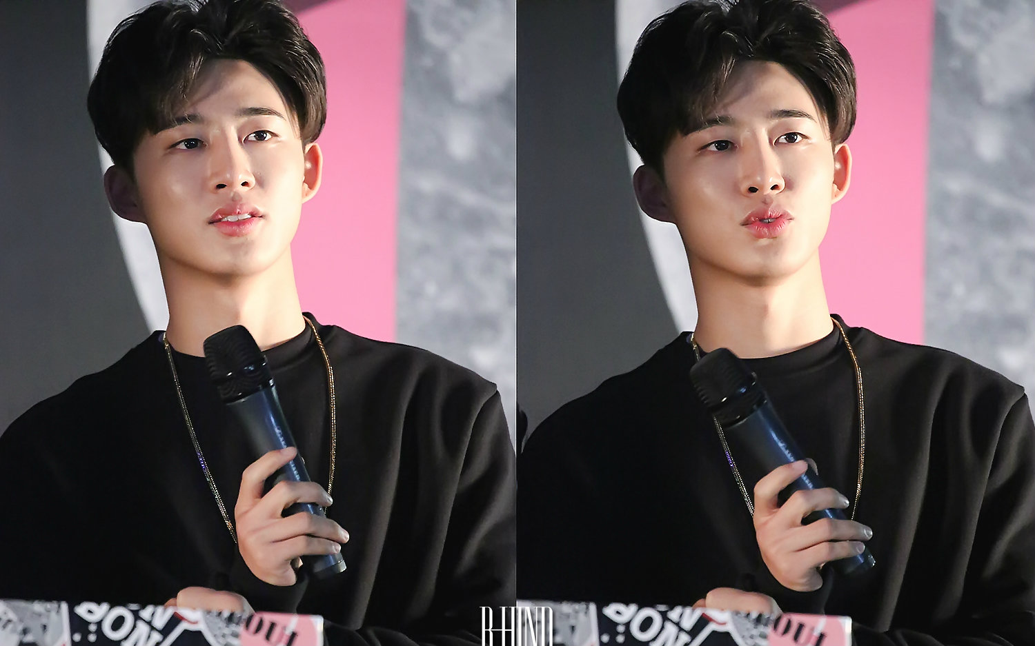 i金韩彬】20150930 moonshot ikon fan meeting b.i focus)