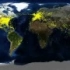 【清晰】世界24小时飞机起降动态图