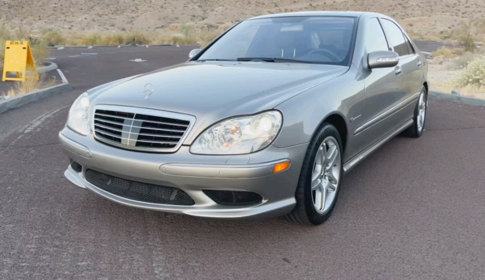 奔驰 W220 S级 S55 AMG 2005后期型极品车况 V8机械增压