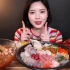 【韩国吃播boki】这才叫吃饭，你们那最多叫小嘬一口。深渊巨口来袭。