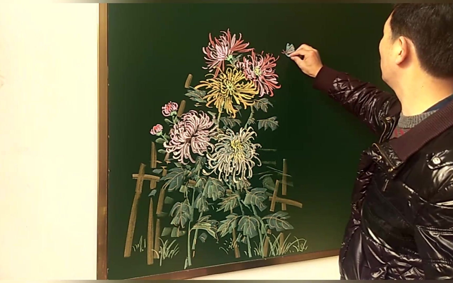粉笔画，制作武汉重启的逼真黑板画(4) - 效果教程 - PS教程自学网