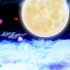 半个月亮爬上来led背景素材 中秋节 中秋晚会背景 月亮