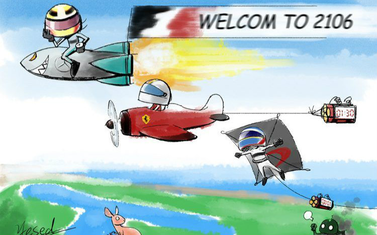 F1】2016赛季澳大利亚大奖赛 正赛 五星体育视