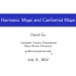 Lecture 10 - Hamonic Maps and Conformal Maps