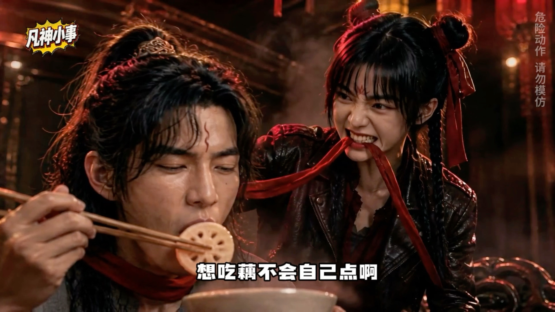 这是一块攀比心很强的藕…