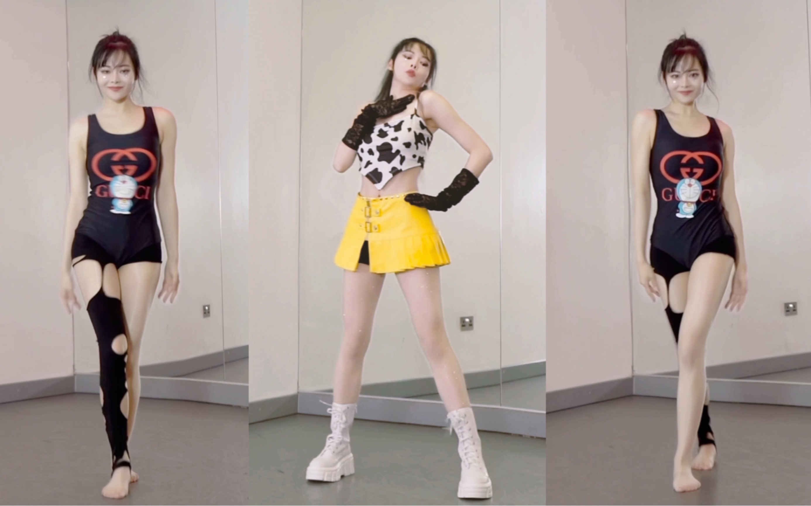 Vertical screen sweet and cool flip dance to Kim Hyuna's 'I'm not cool'