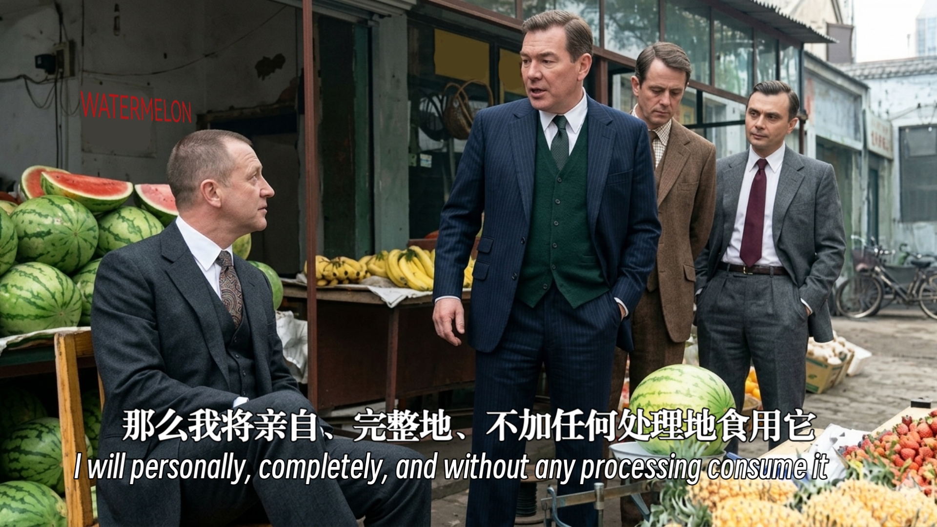 华强买瓜，但是汉弗莱（大英八股文硬控6分钟）