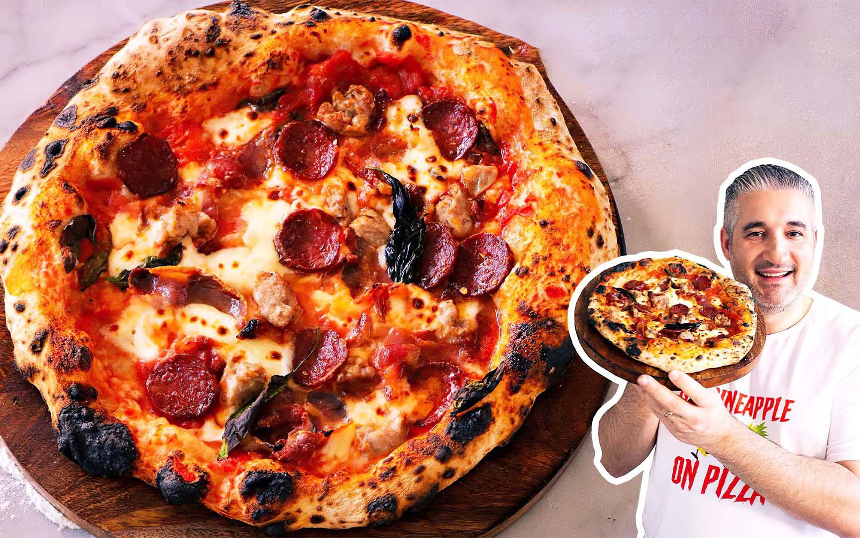 意式披萨的高级做法，肉食爱好者的最爱。赶紧学下来吧~