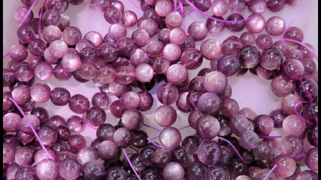 亮闪闪的大葡萄，紫锂云母的拿货分享