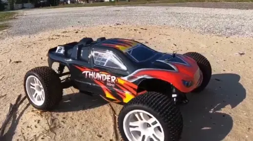 zd racing 兴耀华 9104 thunder ztx-10 1/10 4wd rc truggy 竞速卡 大脚车 大脚 rc rc遥控模型 沙地测试