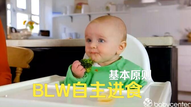 BLW婴儿自主进食基本原则