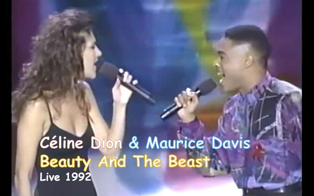 美女与野兽 Celine Dion Maurice Davis Beauty And The Beast 1992 哔哩哔哩 つロ干杯 Bilibili