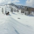 空镜头视频素材 高原滑雪单板运动素材分享