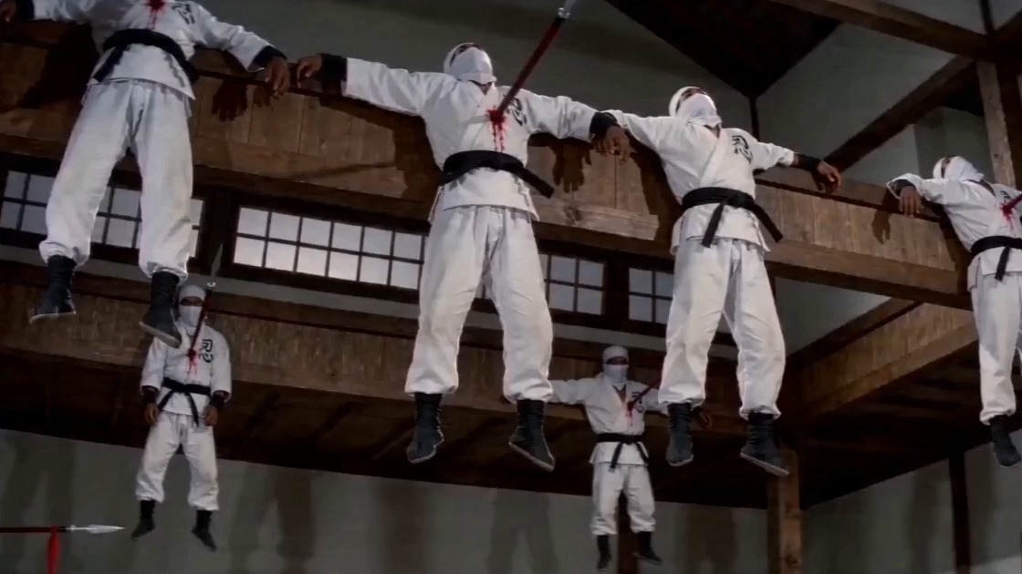 忍者营房内全歼