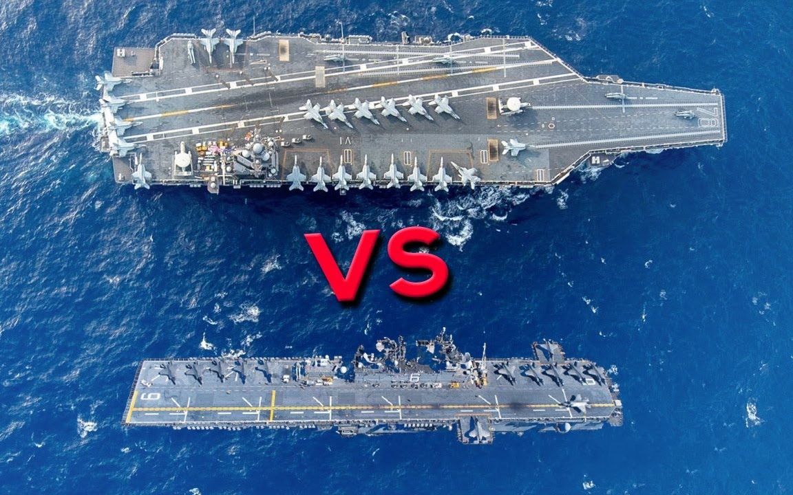 纸玩具？详解：美军“闪电航母”战斗力！原创学习原创学习哔哩哔哩视频