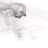 f401 2k画质青花瓷中国风水墨旗袍秀模式烟雾黑白水墨风动态视频素材