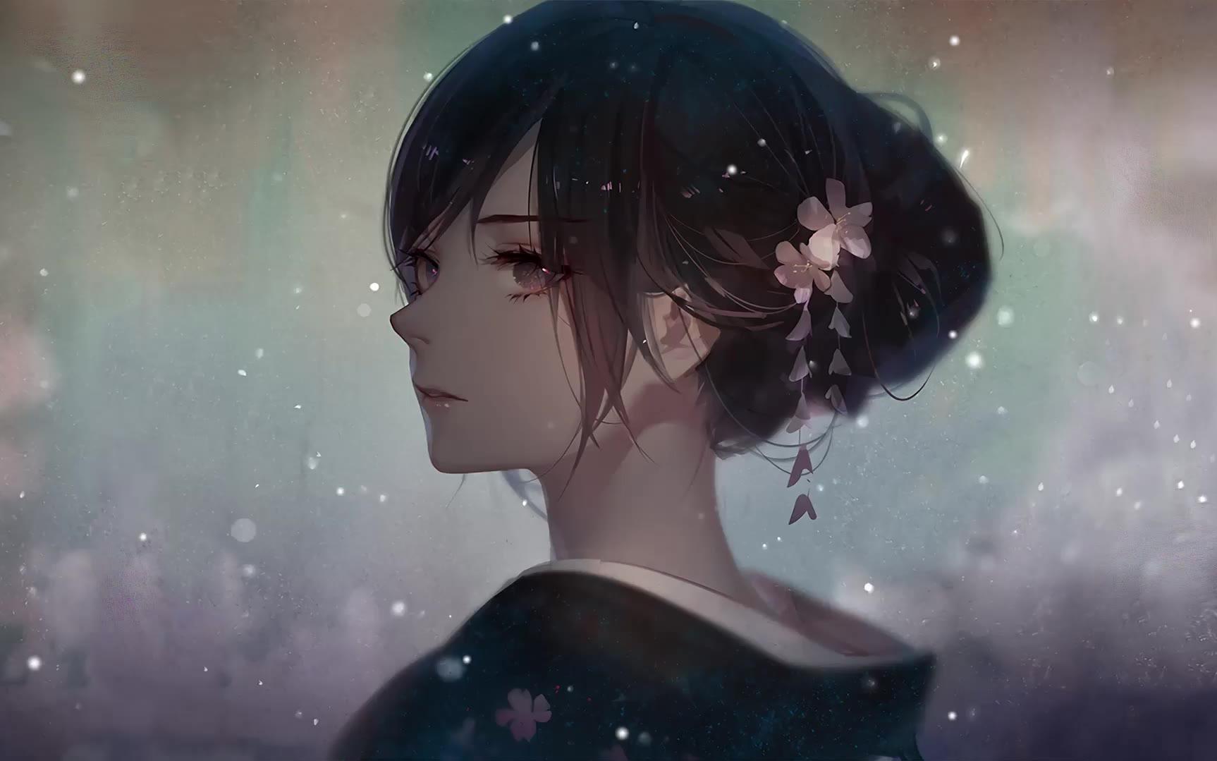 Yuri Love Slave: Futari Dake No Houkago 【是壁纸呀】11:futari dake no hanabi(作者原标题)_哔哩哔哩_bilibili