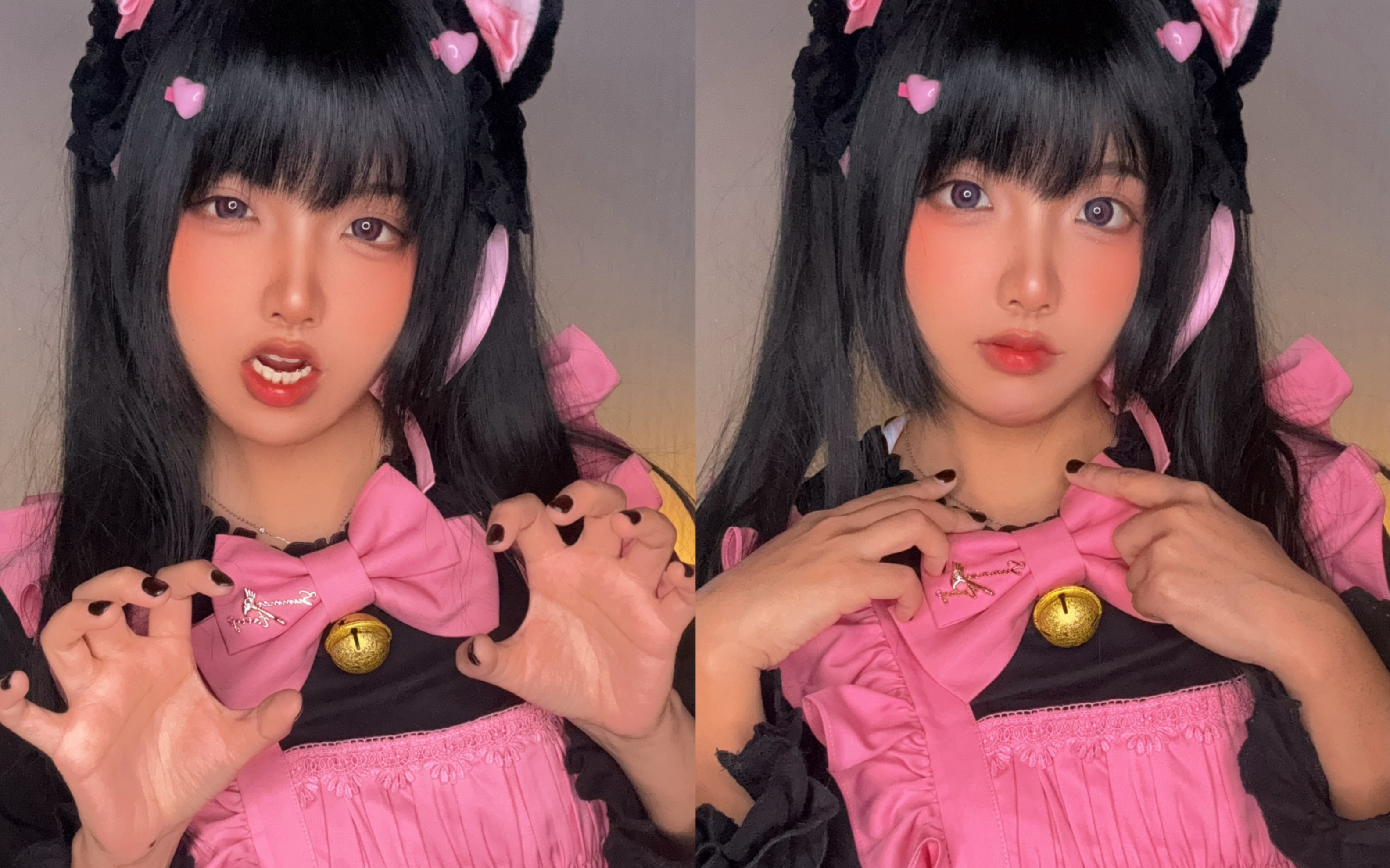 I wore the co-branded Black Cat dress from Magical Card Girl Sakura today!