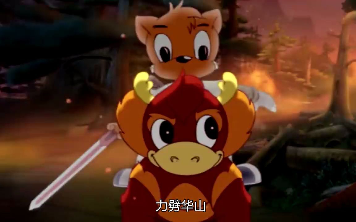 6!国产武侠动画片《虹猫蓝兔奇侠传,重温童年经典之作