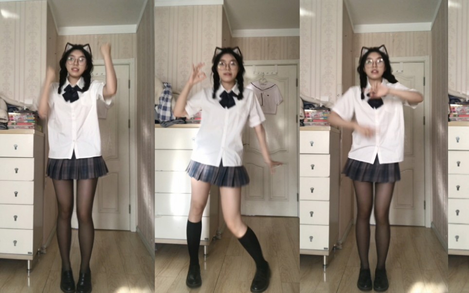 Cat ears jk! Dancing at home alone while mom and dad are away, dancing like crap...yay! So happy! [cat ears switching]