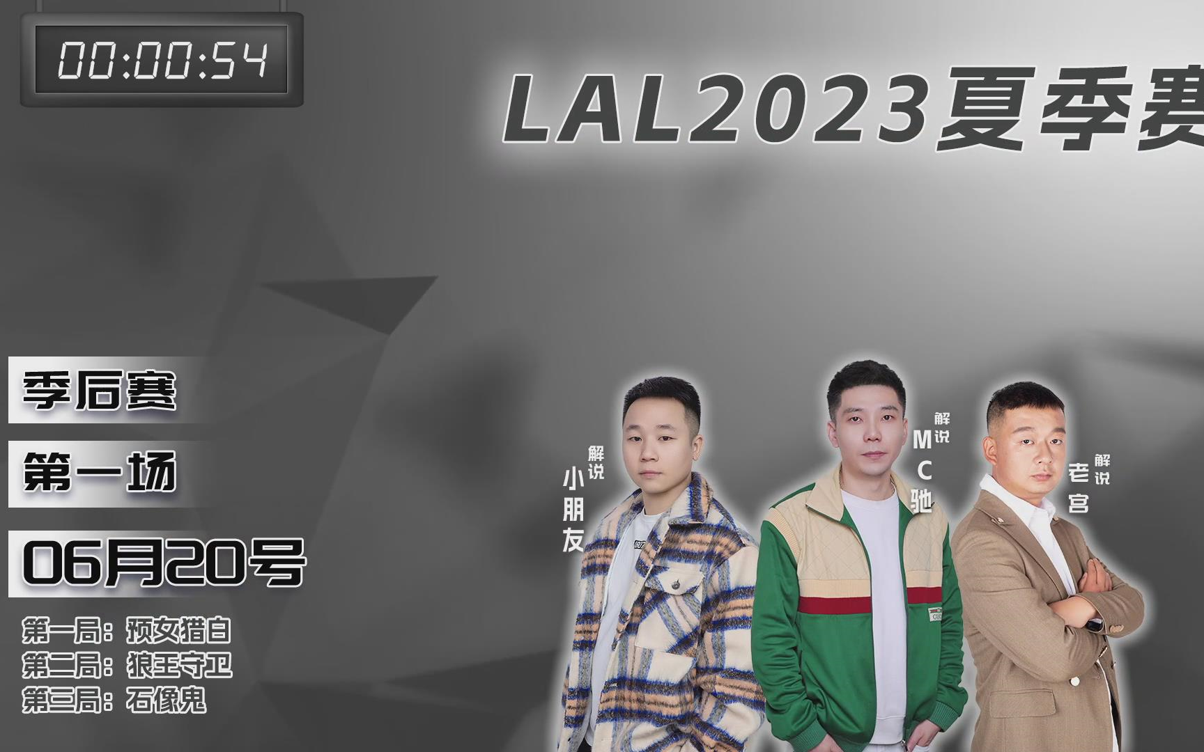【LAL S3】【20230620】季后赛Day1