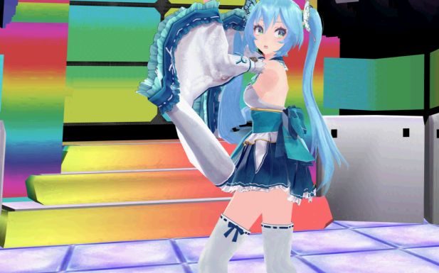 【mmd】极乐净土,沉醉于初音卖萌中