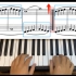 拜厄钢琴基本教程第14-15条教学，左右手旋律切换+抬手呼吸切换