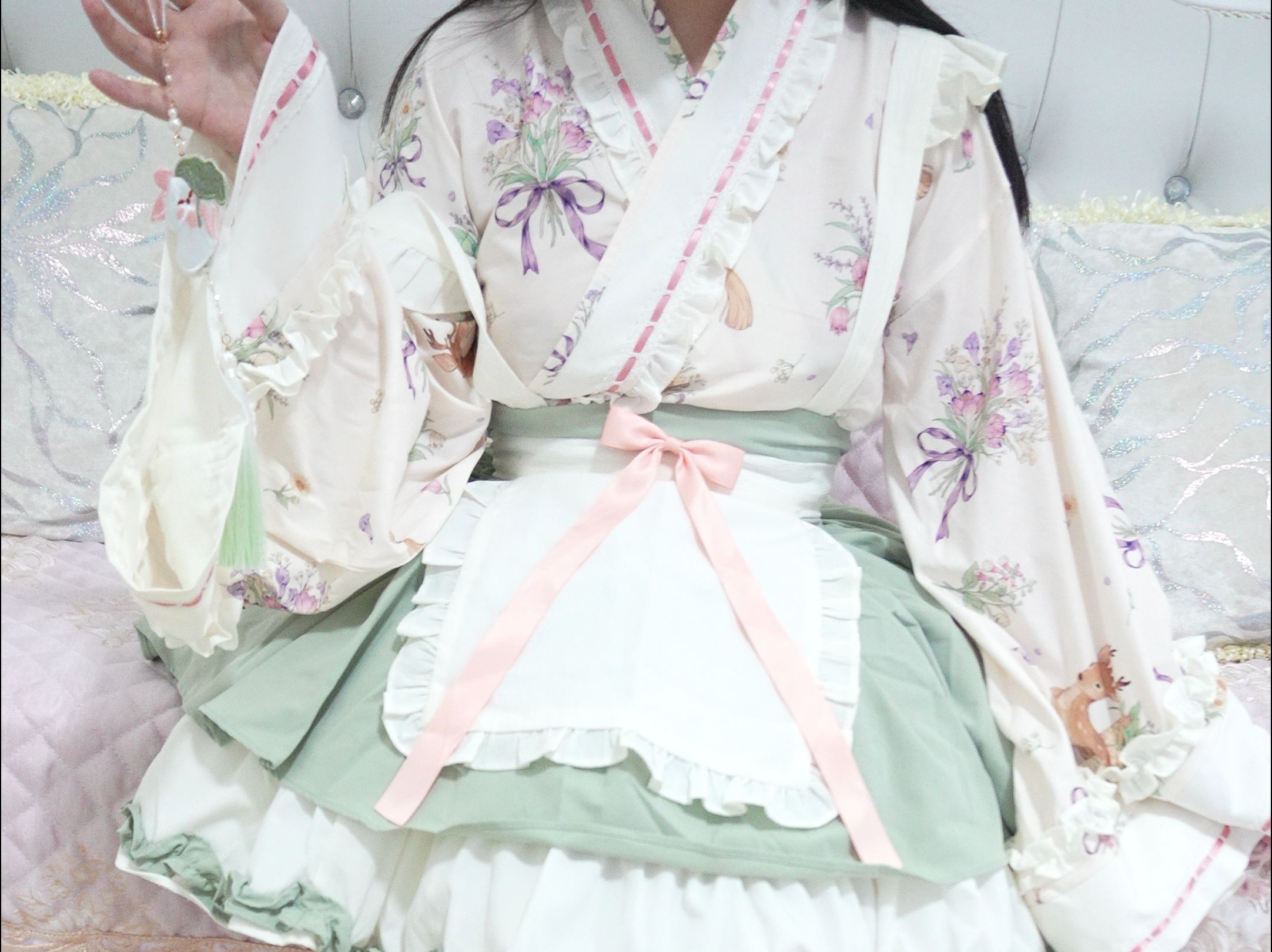 Newly received gift small medicine lady dress O(∩_∩)O