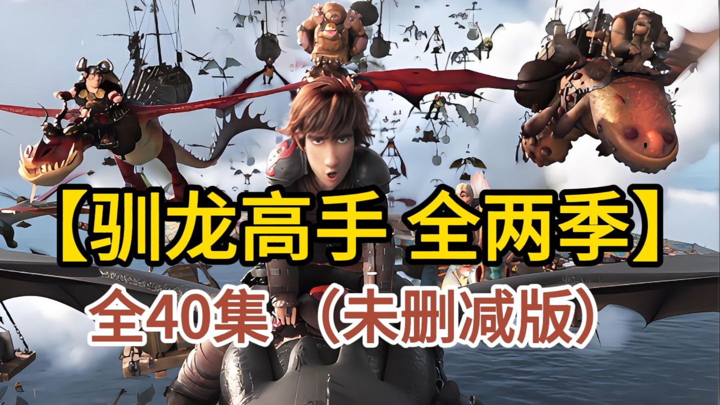 【驯龙高手 全两季】全40集 超清中字（未删减版）