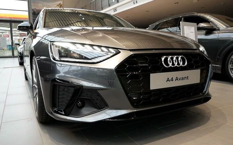 新车展示实拍2021新款奥迪a4avant40tfsi204ps外观内饰