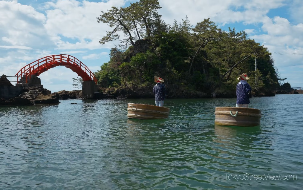 【4K超高清日本】第一视角 新潟县 佐渡岛 乘坐佐渡岛木盆船的真实体验 (2022.9拍摄) 2023.1