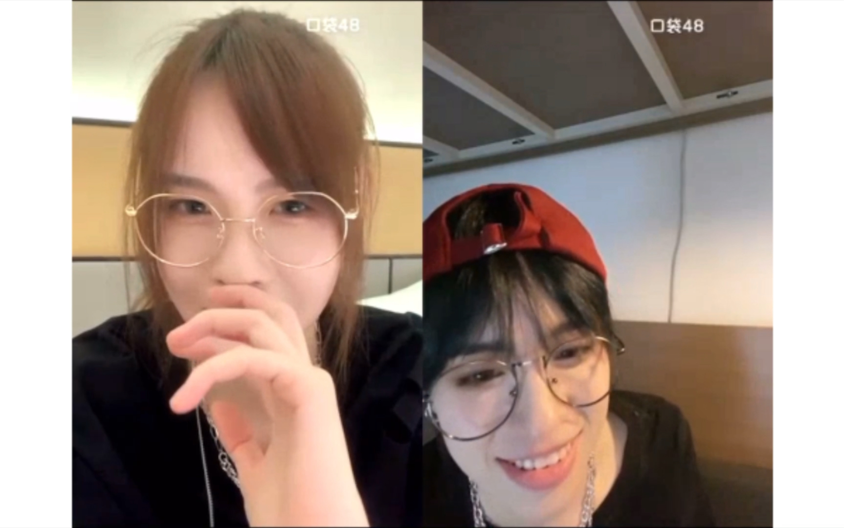 歆璐王自信又不自信xql的连麦日常龙媛歆璐四人连麦20210418yklwzx